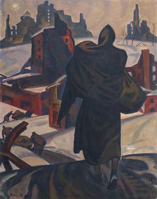 Оссовский П.П. Год 1943. Из цикла "Рубежи жизни Родины". 1969 Оссовский П.П. Год 1943. Из цикла "Рубежи жизни Родины". 1969